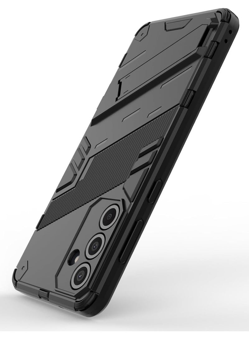 عام حافظة متوافقة مع سامسونج جالاكسي إم 55 5 جي 2024 ، واقي خلفي مرن لامتصاص الصدمات من البولي يوريثان الحراري مع مسنده لسامسونج جالاكسي إم 55 - Image 5