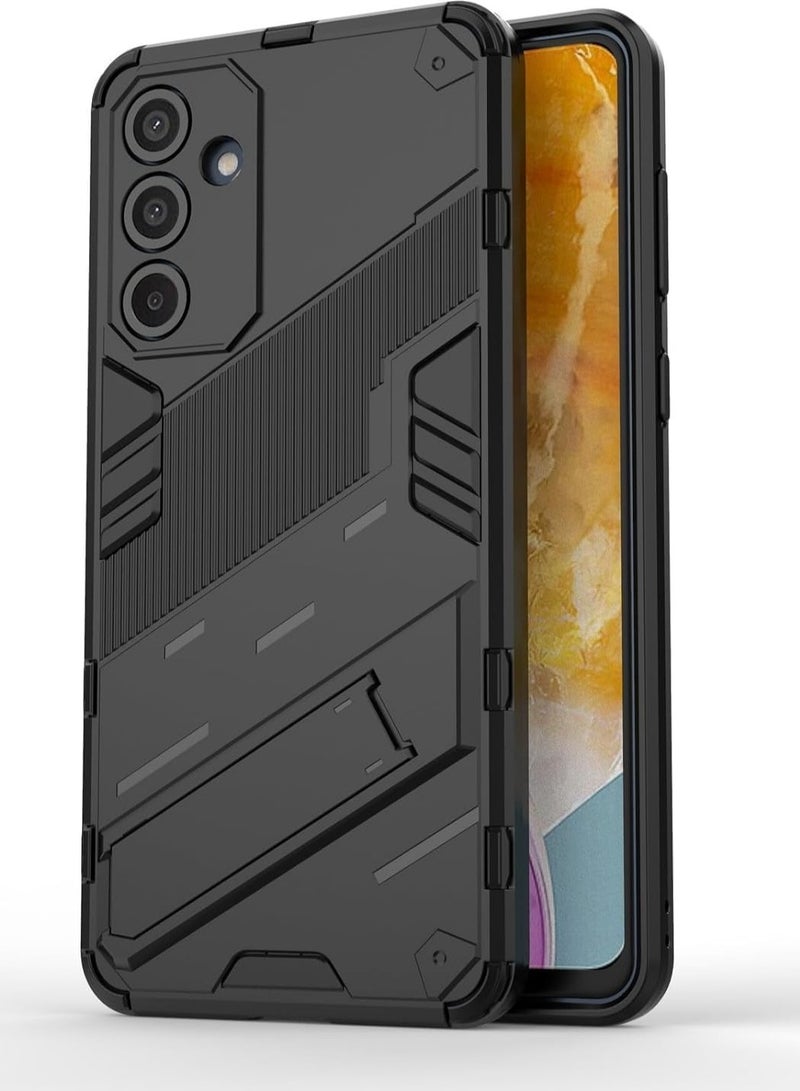 عام حافظة متوافقة مع سامسونج جالاكسي إم 55 5 جي 2024 ، واقي خلفي مرن لامتصاص الصدمات من البولي يوريثان الحراري مع مسنده لسامسونج جالاكسي إم 55 - Image 3