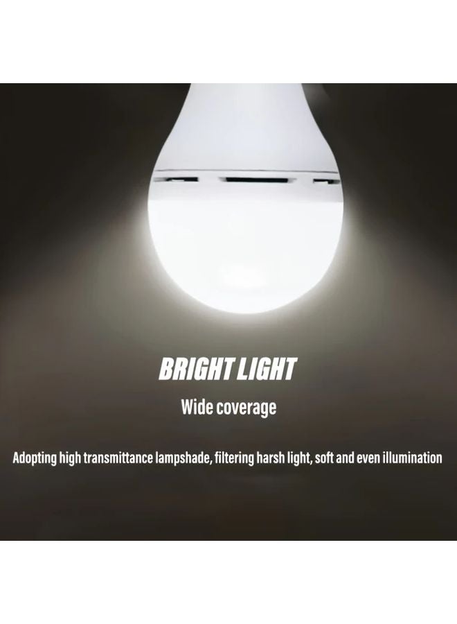 6pcs Solar LED Bulbs USB Rechargeable Emergency Light Portable Outdoor Lighting - Image 3