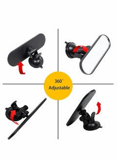 Excefore Rear View Mirror,Car Examiner Mirror,Anti Glare Interior Car Mirror,Rear View Mirror For Driving Test Rearview Car Mirror,Driving Instructor Mirror,Car Mirror Rear View Mirrors For Car SUV Trucks  - Image 5