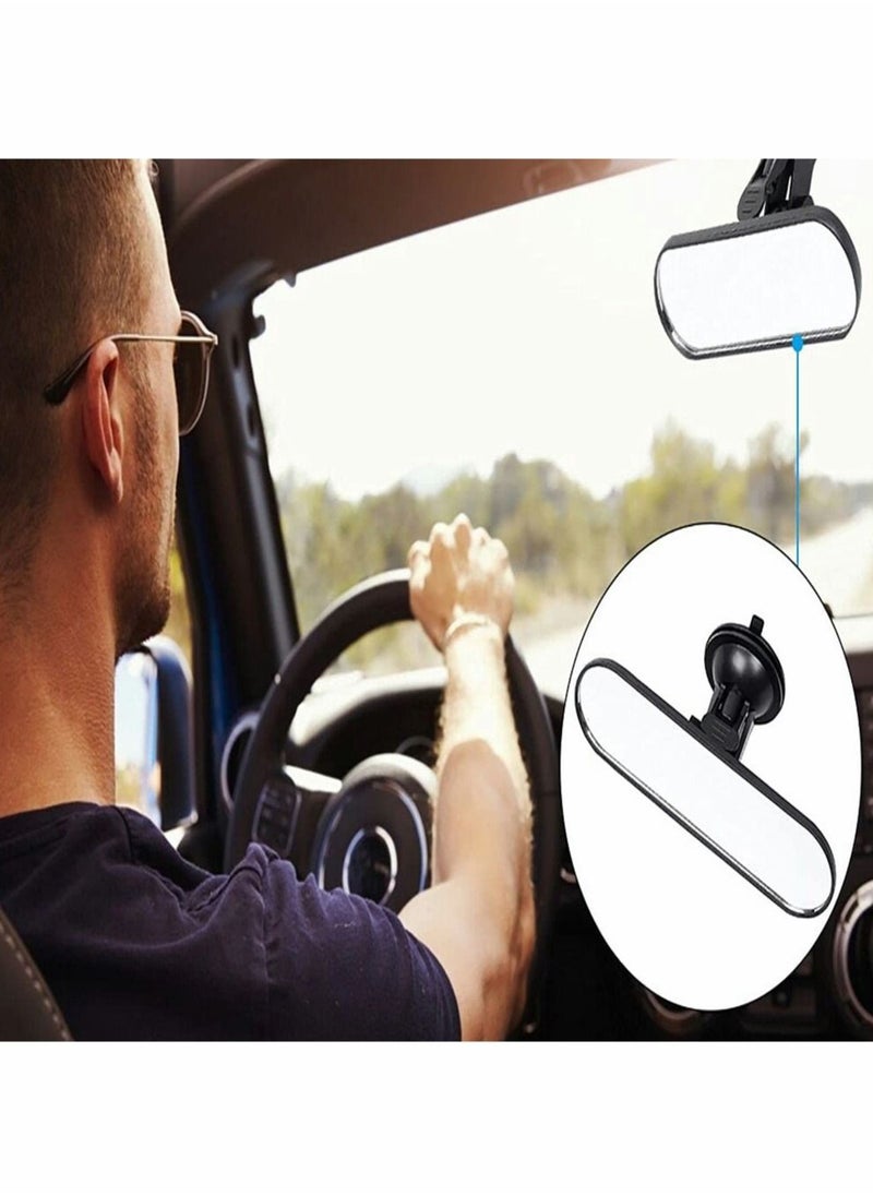 Excefore Rear View Mirror,Car Examiner Mirror,Anti Glare Interior Car Mirror,Rear View Mirror For Driving Test Rearview Car Mirror,Driving Instructor Mirror,Car Mirror Rear View Mirrors For Car SUV Trucks  - Image 2
