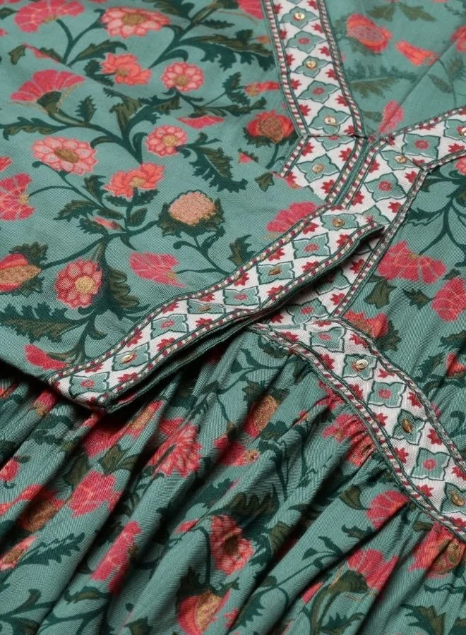 Abhishti Floral Print Dress