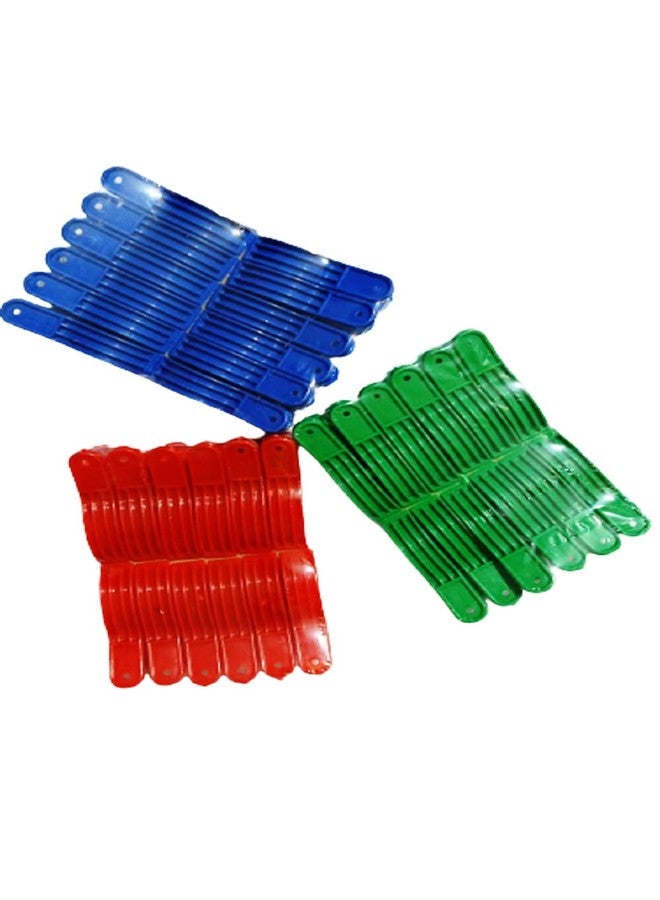 DAIDSUKE® Plastic (Pack of 12) Pieces Heavy Quality Clothes Clips Cloth Peg Pins Hanger Rods Ropes Drying Clothes Strong Durable Clips for Clothes Drying Hanging Organizing (Multi Color) - Image 3