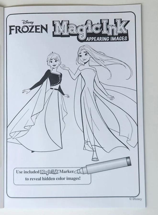 Disney FROZEN  MAGIC INK BOOK