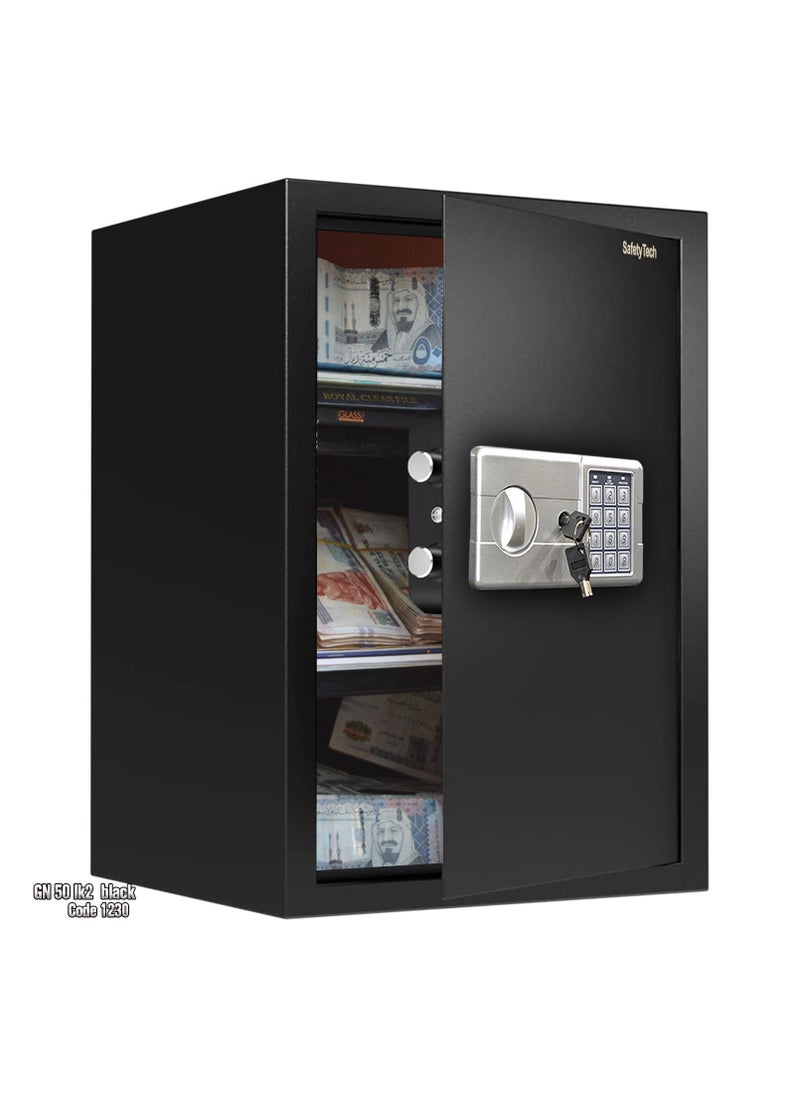 Safety Tech Personal safe with password and 2 emergency keys  - Image 2