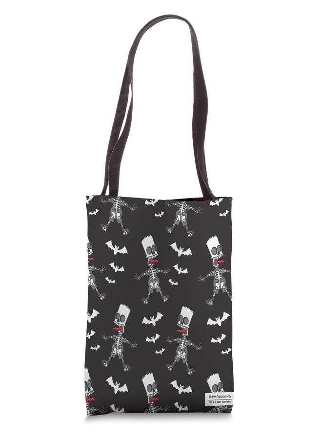The Simpsons Skeleton Bart Simpson Treehouse of Horror Tote Bag - Image 1