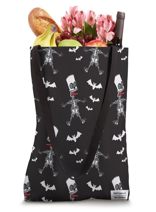 The Simpsons Skeleton Bart Simpson Treehouse of Horror Tote Bag - Image 4