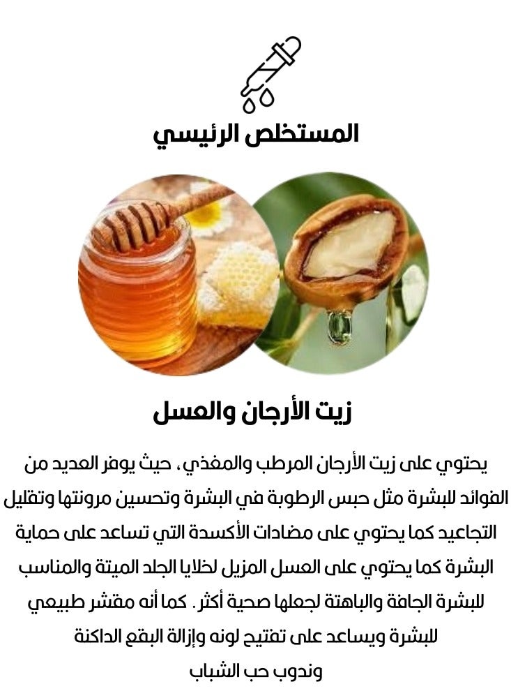 JACKLON Bath & Shower Argan Oil & Honey 1000ML - Image 3