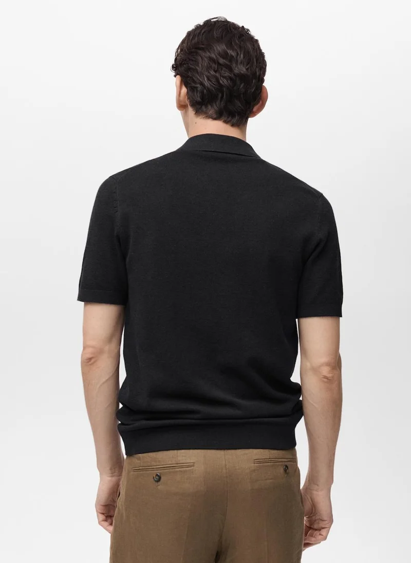 Mango Man Structured Polo