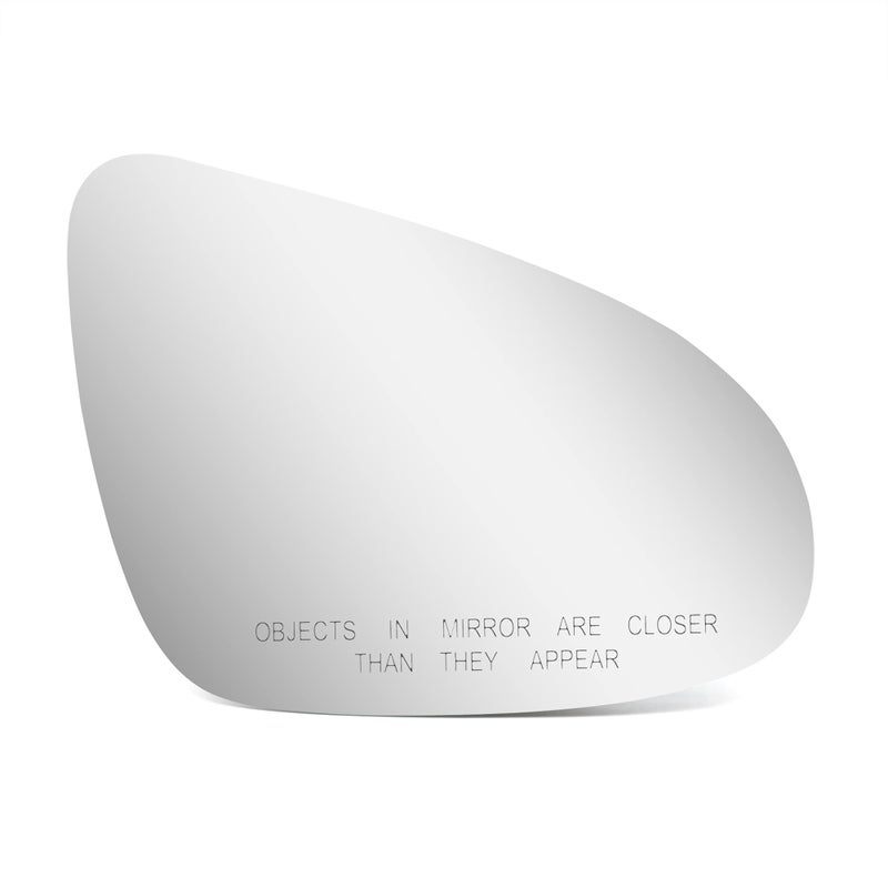 BOOLEE Mirror Glass Replacement fit for TOYOTA 20132018 Avalon 20122017 Camry Passenger Right Side Convex Glass With Adhesives