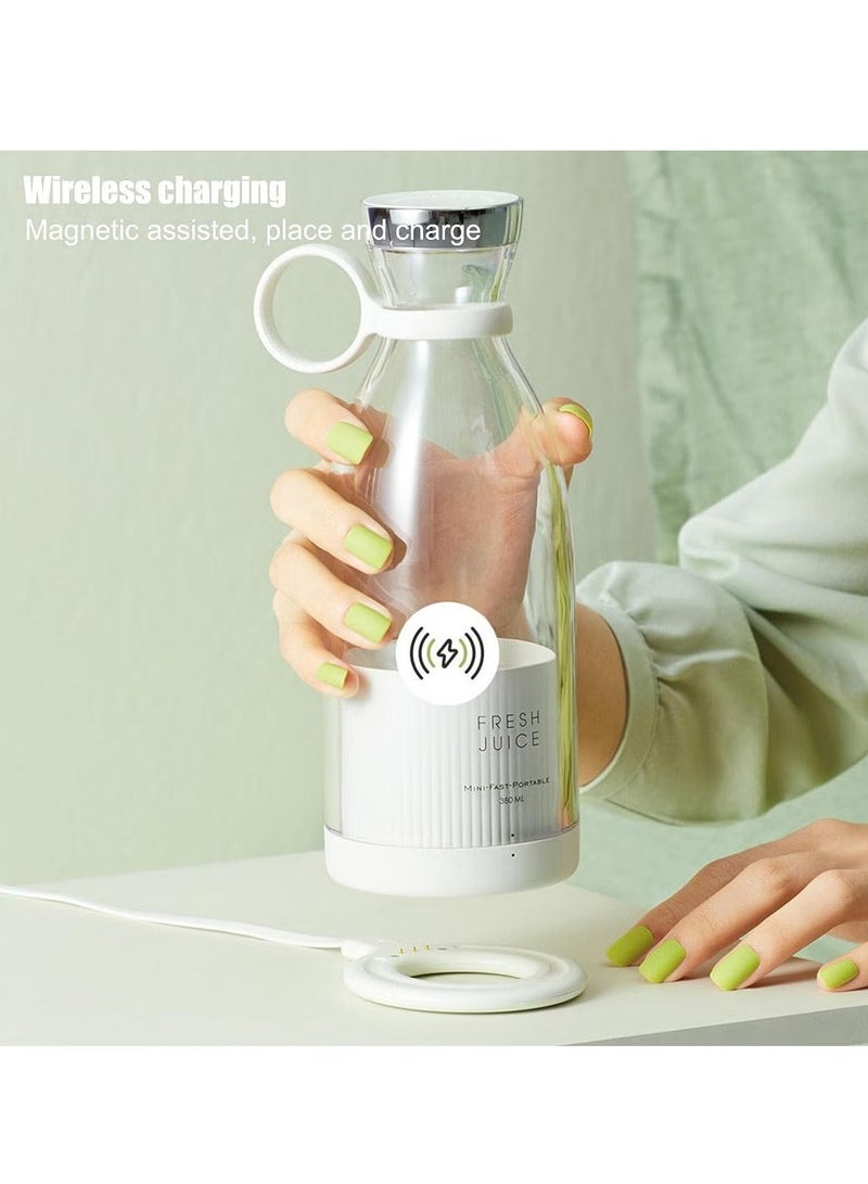 TIGER 500ml Portable Mini Blender – USB Charging, Magnetic Suction, Compact Juice Cup for Smoothies, Shakes, and Juices – Travel-Friendly, Rechargeable, Easy-to-Clean Design – Ideal for Home, Gym, and On-the-Go - Image 2