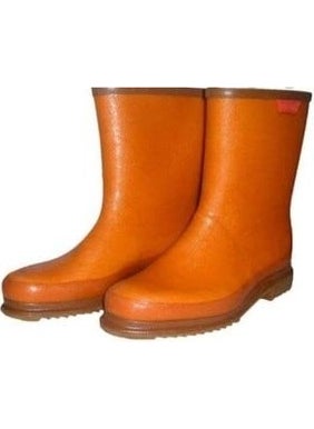 Derby - Crepe Boots Low Orange - Image 1