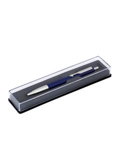 PARKER Vector Standard Chrome Trim Ball Pen | Blue Body Color | Ink Color - Blue | Gifts For Employees | Elite Pen For Corporate Purposes  - Image 5