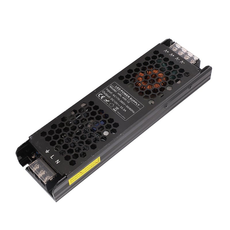 مصدر طاقة تبديل بالجهد الثابت 400 واط لمحول ومُحول شريط LED الطويل AC170‑260V DC12V - Image 2