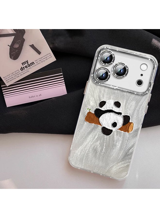 Sehan Shihan Iphone 17 Pro Max Case, Full Protection Cover With Camera Lens Protection, Shockproof, High-end Creative Design For Men And Women, Panda Pattern With Bracelet - Image 4