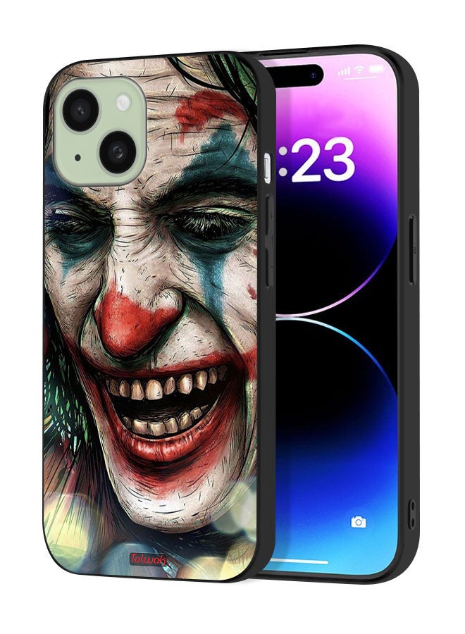 Tolwak Apple iPhone 15 Protective Case Cover Joker Laughing Face - Image 1