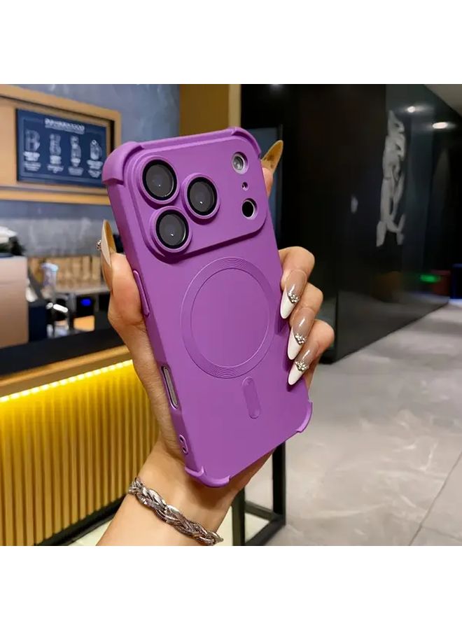 Shockproof TPU Phone Case With Lens Protection Deep Blue For IPhone 16 Plus - Image 3