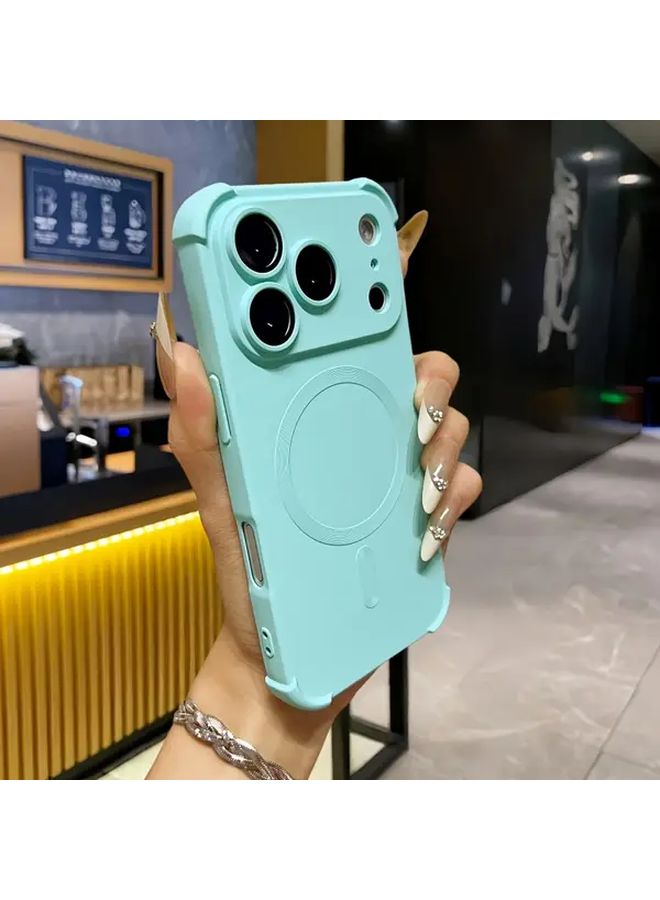 Shockproof TPU Phone Case With Lens Protection Deep Blue For IPhone 16 Plus - Image 4