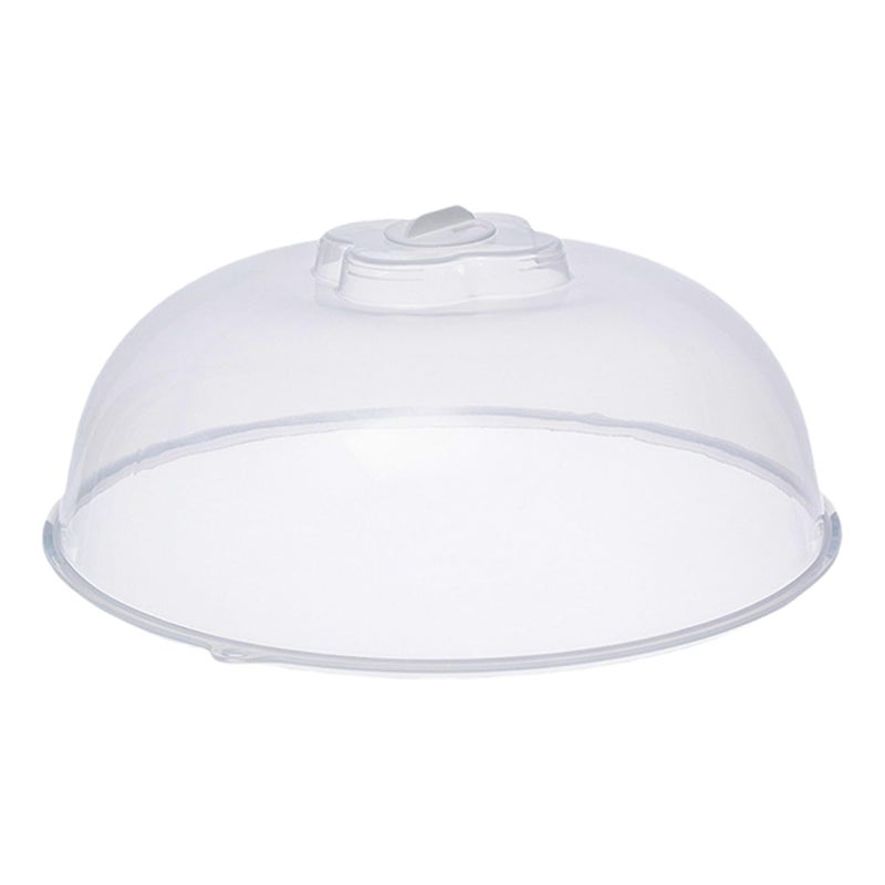 Medium Transparent Microwave Splatter Cover Adjustable Plate Guard Lid Heat Resistant - Image 2