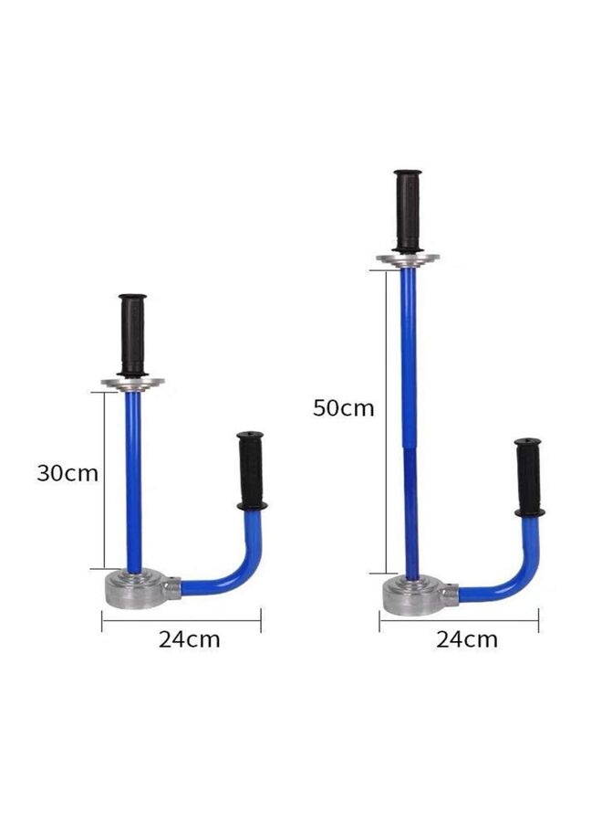 يُسلِّم موزع أغشية التمدد اليدوي - أداة تغليف يدوية قابلة للتعديل للتغليف الصناعي (أزرق) - Image 2