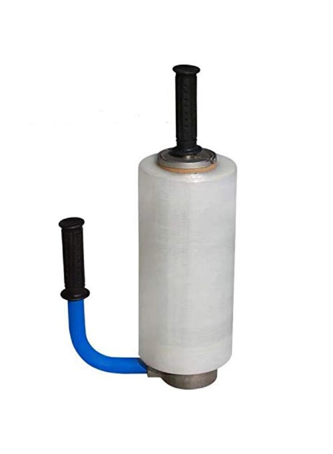 يُسلِّم موزع أغشية التمدد اليدوي - أداة تغليف يدوية قابلة للتعديل للتغليف الصناعي (أزرق) - Image 3