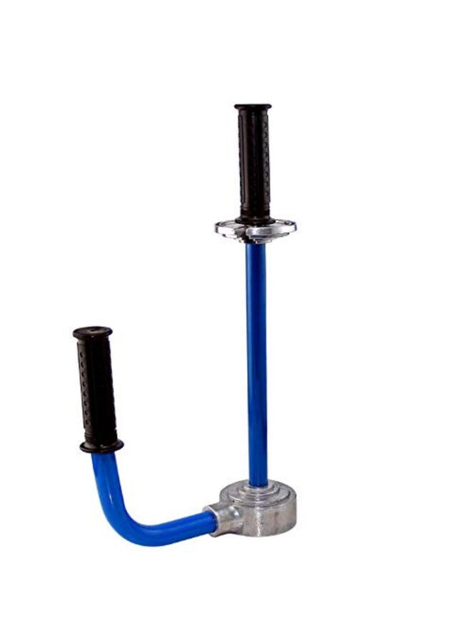 يُسلِّم موزع أغشية التمدد اليدوي - أداة تغليف يدوية قابلة للتعديل للتغليف الصناعي (أزرق) - Image 1