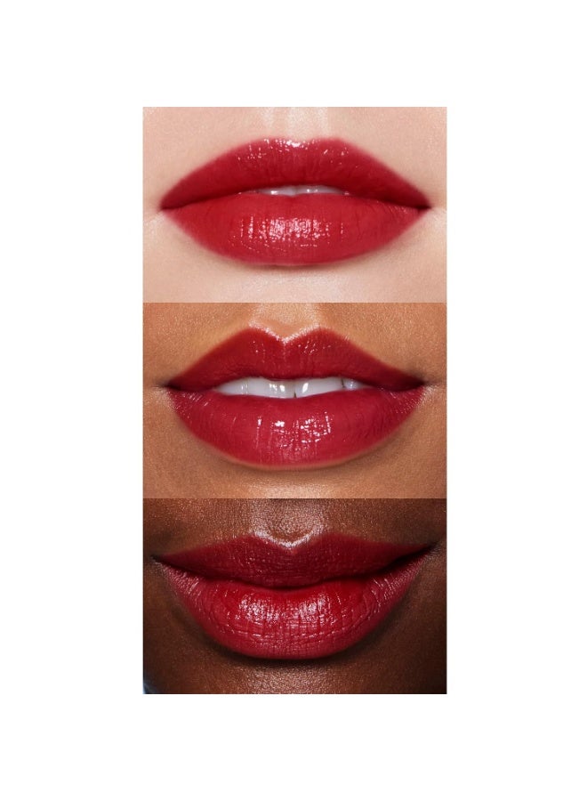 إلف أحمر شفاه e.l.f. O Face Satin Lipstick: غني بالأصباغ، كريمي القوام، مغذٍ ويدوم طويلاً، معزز بزيت الجوجوبا، نباتي ولم يُختبر على الحيوانات — خيار لن تندمي عليه. - Image 4