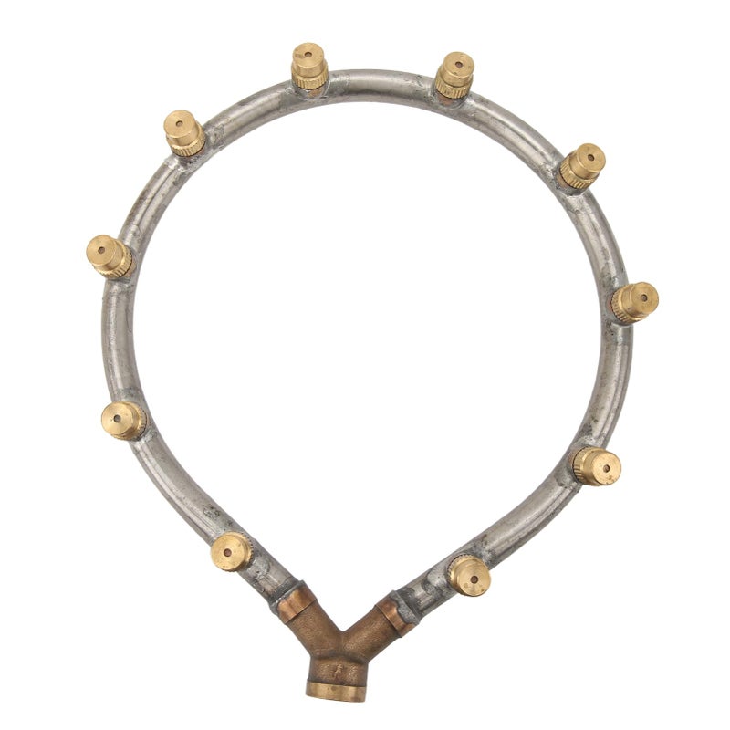Rotating Multi Head Atomizing Ring Sprayer 10 Head For Garden Irrigation Dosing Cooling - Image 2