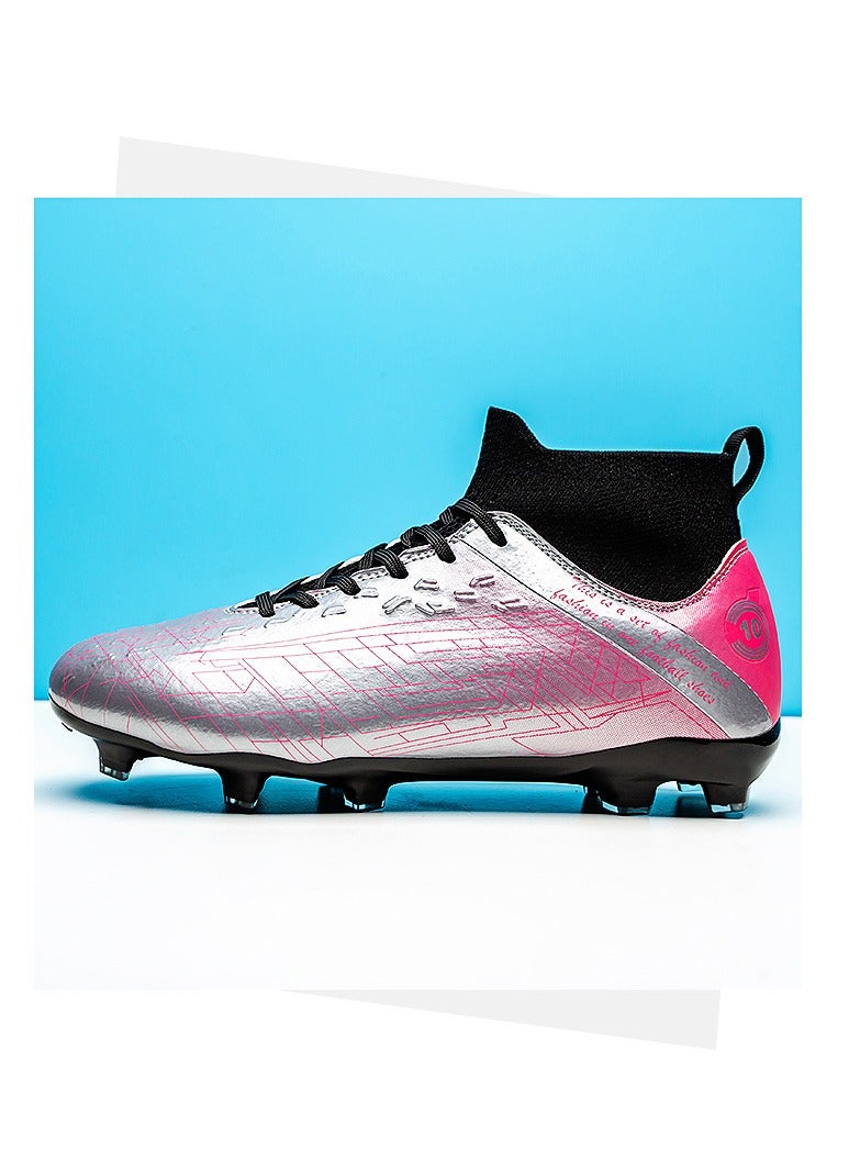 SKT Shiketro Men's Football Shoes, Suitable For Outdoor Indoor Professional Youth Boys Football Shoes, Unisex Football Shoes.  - Image 4