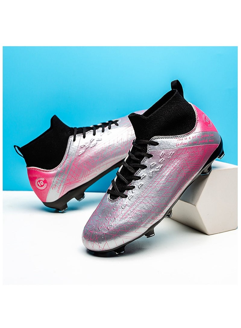 SKT Shiketro Men's Football Shoes, Suitable For Outdoor Indoor Professional Youth Boys Football Shoes, Unisex Football Shoes.  - Image 3