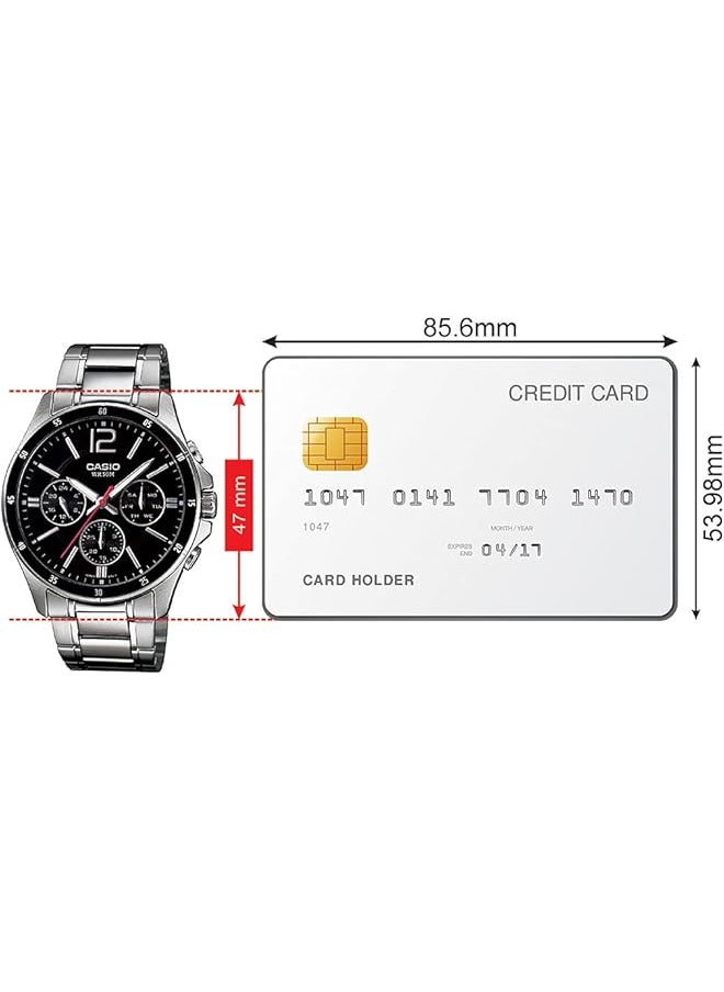 CASIO - Men Stainless Steel Analog Watch - Image 1