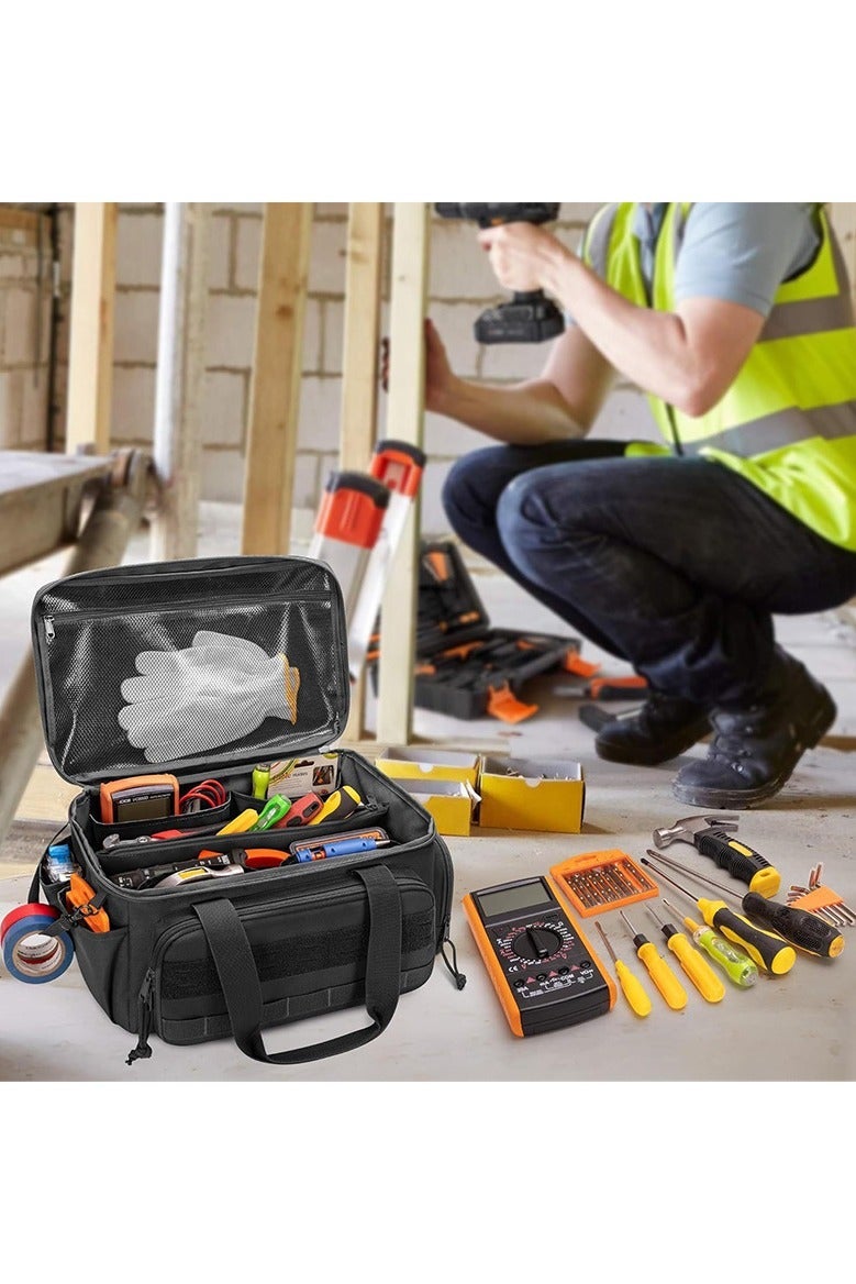 Multi pocket work handtool organization bag waterproof suitable for men women multifunctional storage bag - Image 3