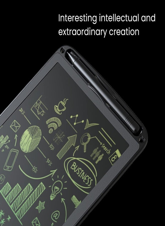 Portronics Ruffpad 12M Re-Writable Multicolor LCD Writing Pad 30.4cm (12 inch) - Black - Image 3