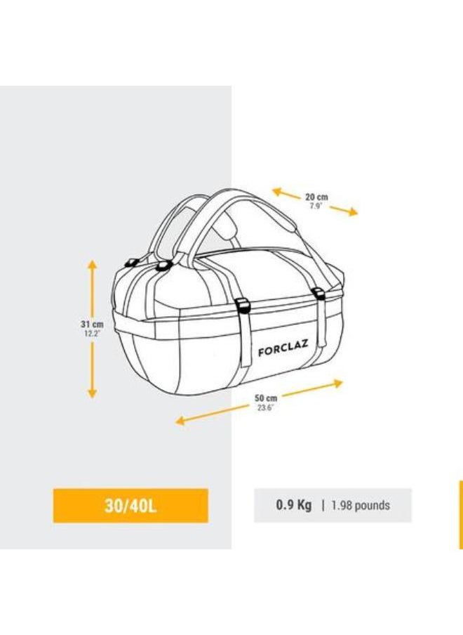 Simond Duffle Carry Bag 30/40 L - EXTEND - Green  - Image 3