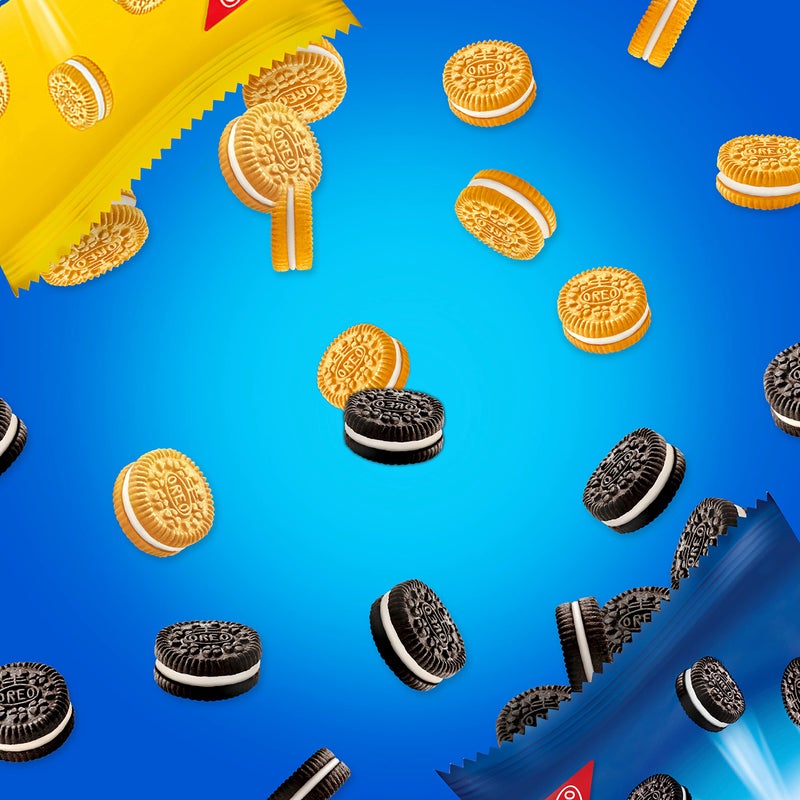 OREO Mini Mix Sandwich Cookies Variety Pack, 20 Snack Packs - Image 3