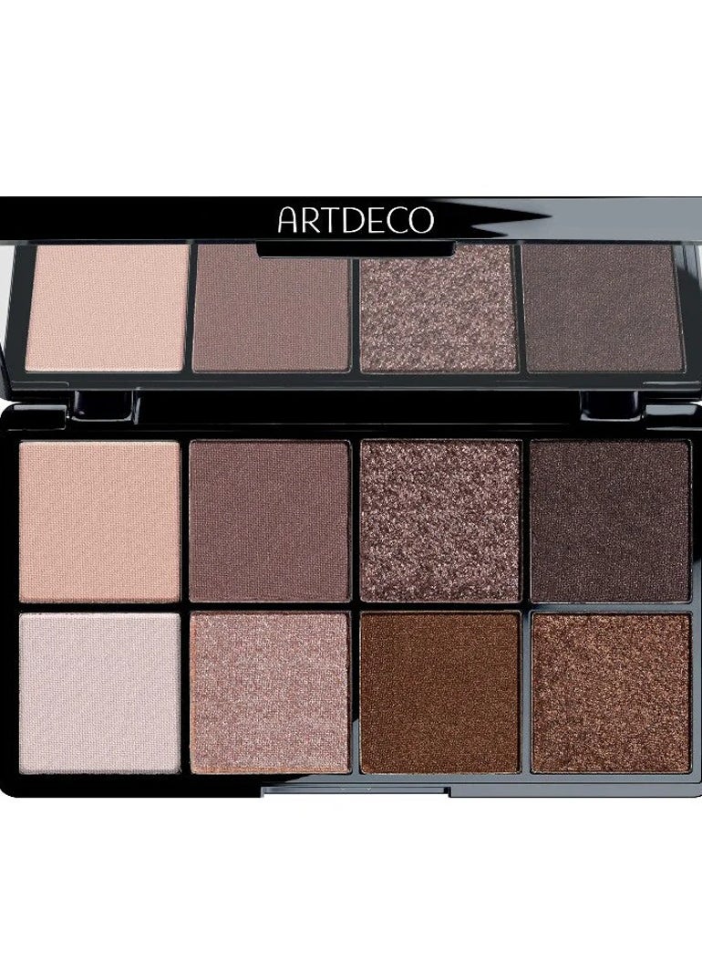 ARTDECO EYELIGHTS PALETTE NO.02 ROCK THE NUDES - Palette with eight powder eyeshadows with an extravagant design 