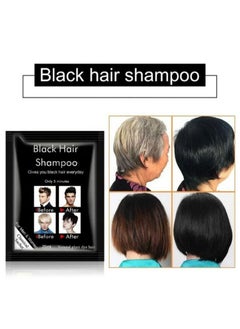 Disaar Black Hair Dye Shampoo Sachet Pack of 10pcs  - Image 3