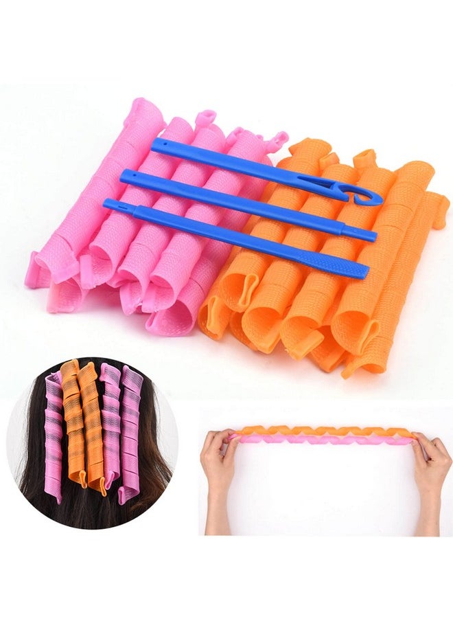 Orgrimmar Orgrimmar 30PCS Magic Hair Curlers Curls Styling Kit, DIY No Heat for Extra Long (55 cm/ 21.65 inch)  - Image 2