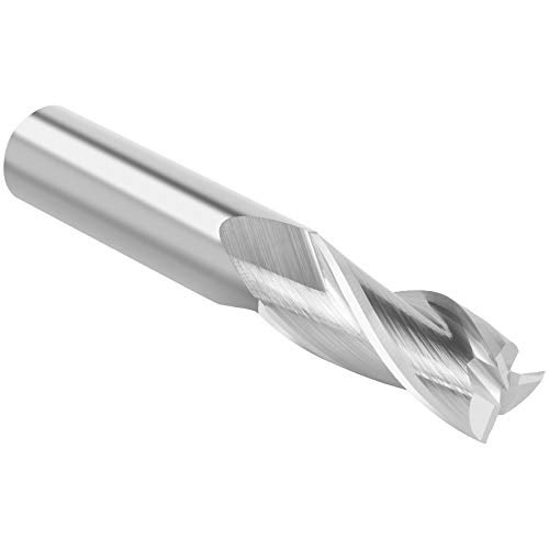 EANOSIC Upcut Spiral Router Bit 3-Flute with 1/2” Shank, 1/2” Cutting Diameter, 1-1/4” Cutting Length, Carbide CNC Router Bits End Mill for Wood Mortises Carving Engraving (3 inch Total Length) - Image 5