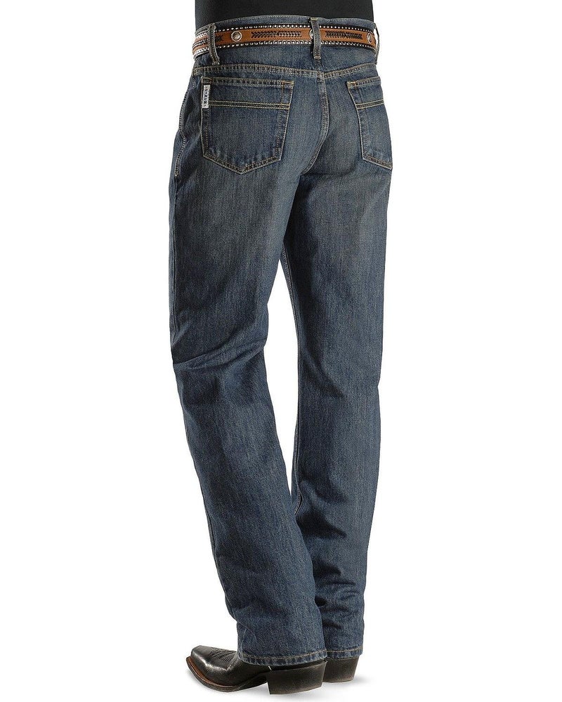 Cinch Men's White Label Relaxed Fit Jean, Dark Wash, 34W x 34L - Image 5