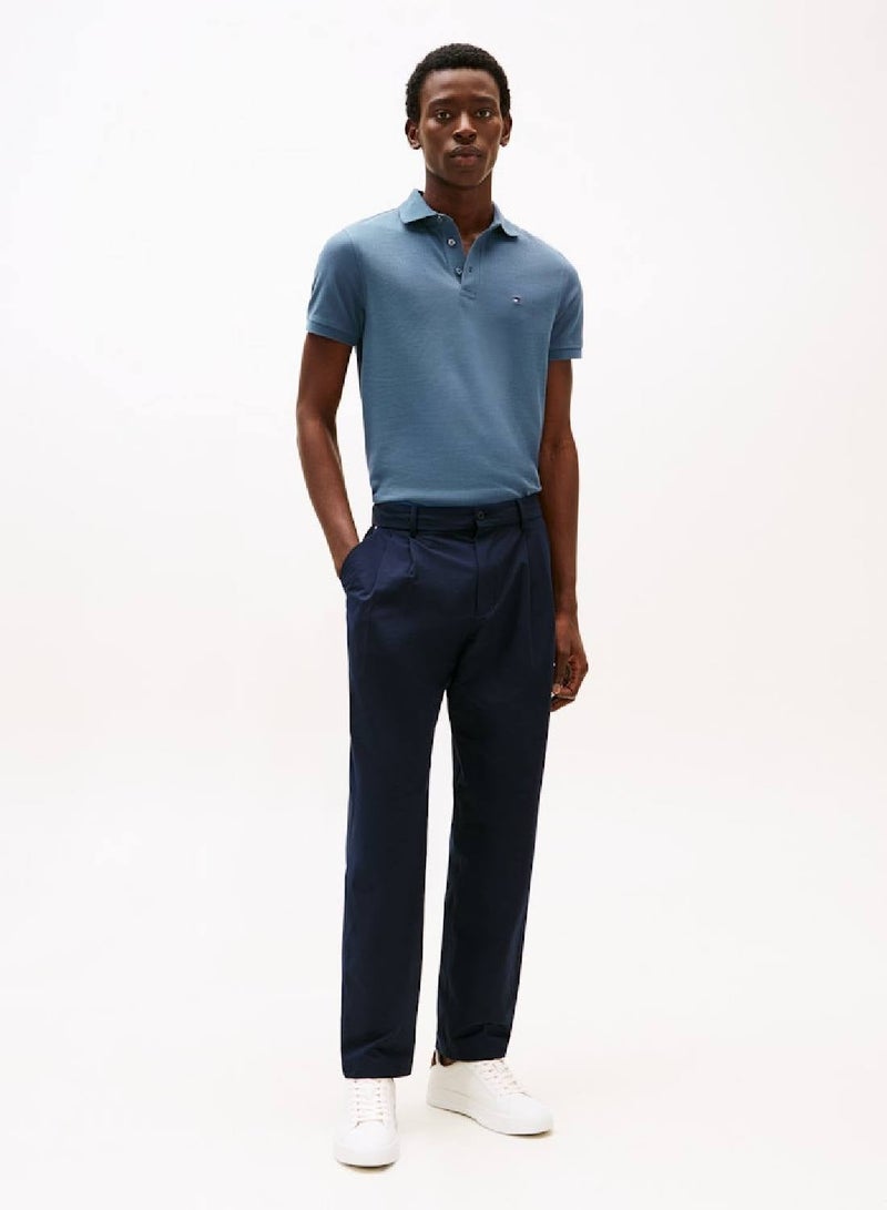 TOMMY HILFIGER 1985 Slim Fit Pique Polo Shirt - Image 3
