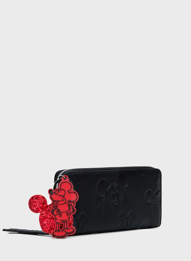 DESIGUAL Zip Through Long Wallet