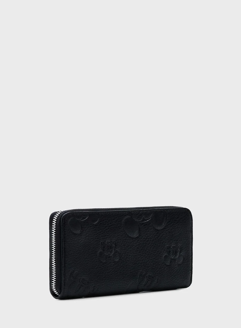 DESIGUAL Zip Through Long Wallet