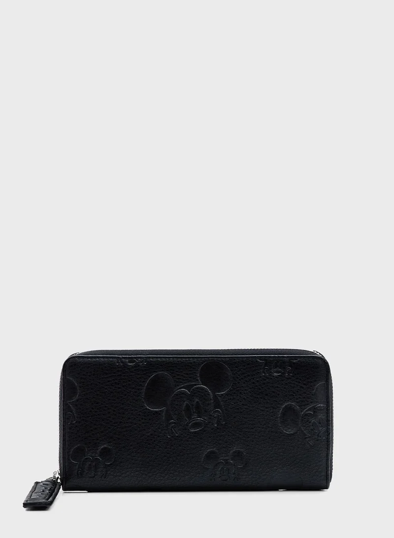 DESIGUAL Zip Through Long Wallet