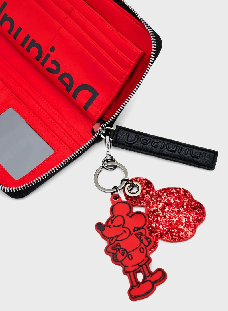 DESIGUAL Zip Through Long Wallet