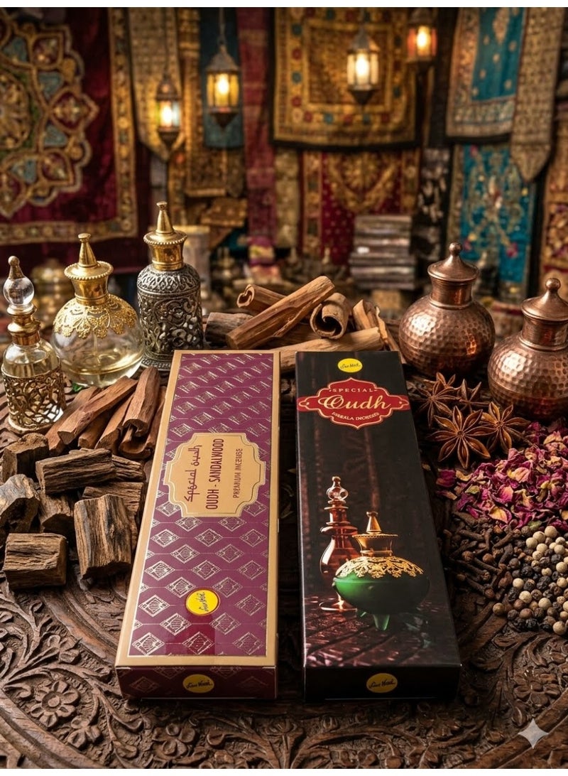 Sree Vani special oud masala incense and sandalwood combo - Image 1
