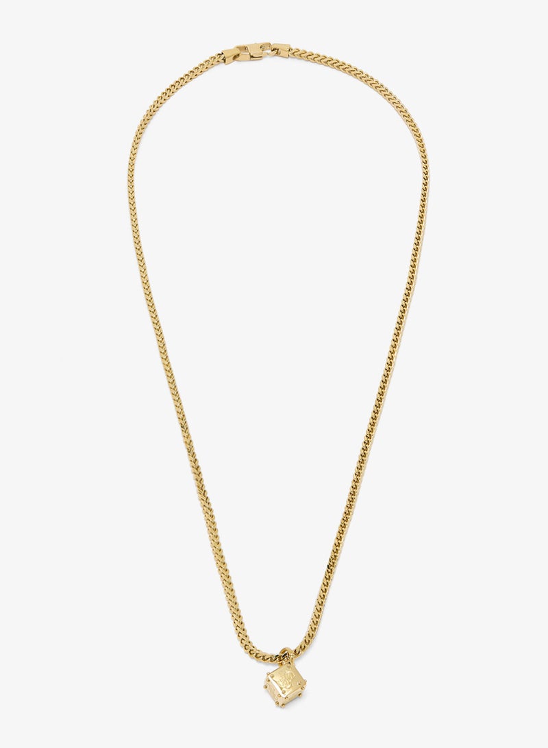 GUESS 26 Inch 4G Dice Pendant Necklace - Image 1