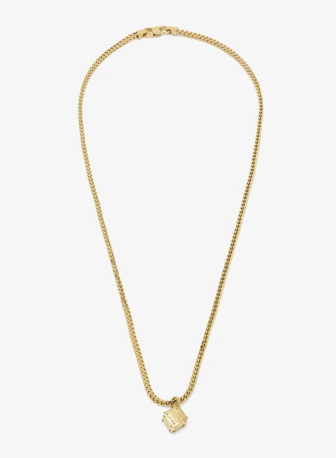GUESS 26 Inch 4G Dice Pendant Necklace