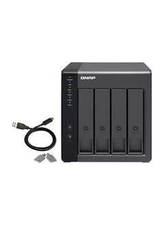 QNAP TR-004 4 Bay USB Type-C Direct Attached Storage (DAS) with hardware RAID (Diskless)  - Image 1