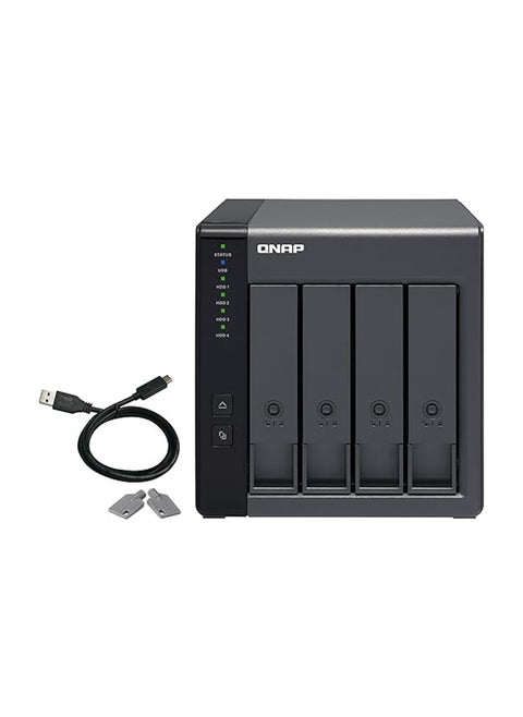 TR-004 4 Bay USB Type-C Direct Attached Storage (DAS) with hardware RAID (Diskless)